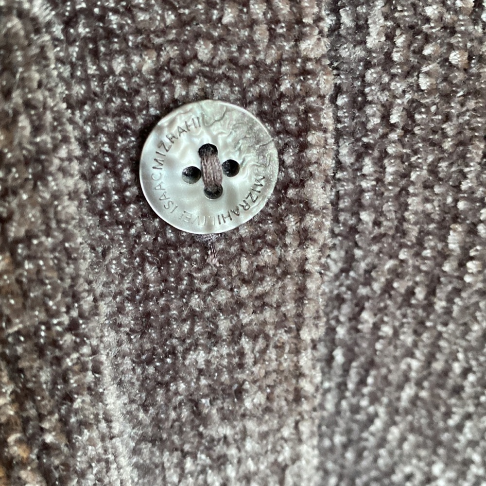 2 piece bundle- Isaac Mizrahi Cardigan Sweaters. Size XS. Grey/Teal. - Picture 7 of 11